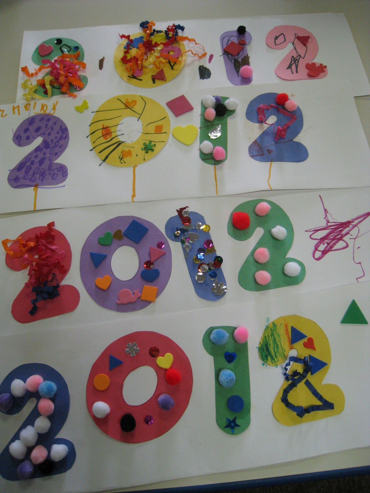New Year Craft Ideas
 Mrs Russell s Class New Year Craft and 2 Giveaways