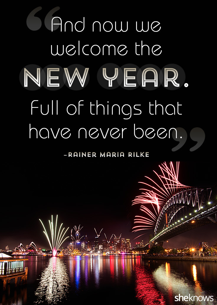 New Year Day Quotes
 10 quotes to ring in the new year right – SheKnows
