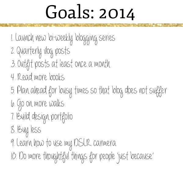 New Year Goals Ideas
 Tiffany Leigh Interior Design New Year New Goals 2014