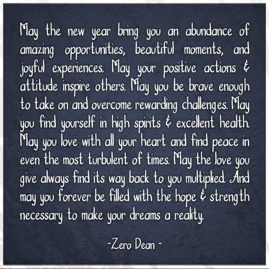 New Year Inspirational Quotes
 Inspirational Picture Quotes May the new year bring you