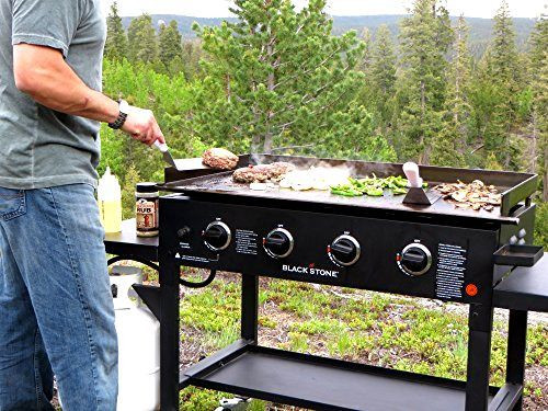 Outdoor Kitchen Griddle
 Portable Gas Grill Griddle Outdoor Cooking Station Flat