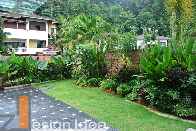 Outdoor Landscape Tropical
 Tropical Outdoor Living Tropical Garden Design Build