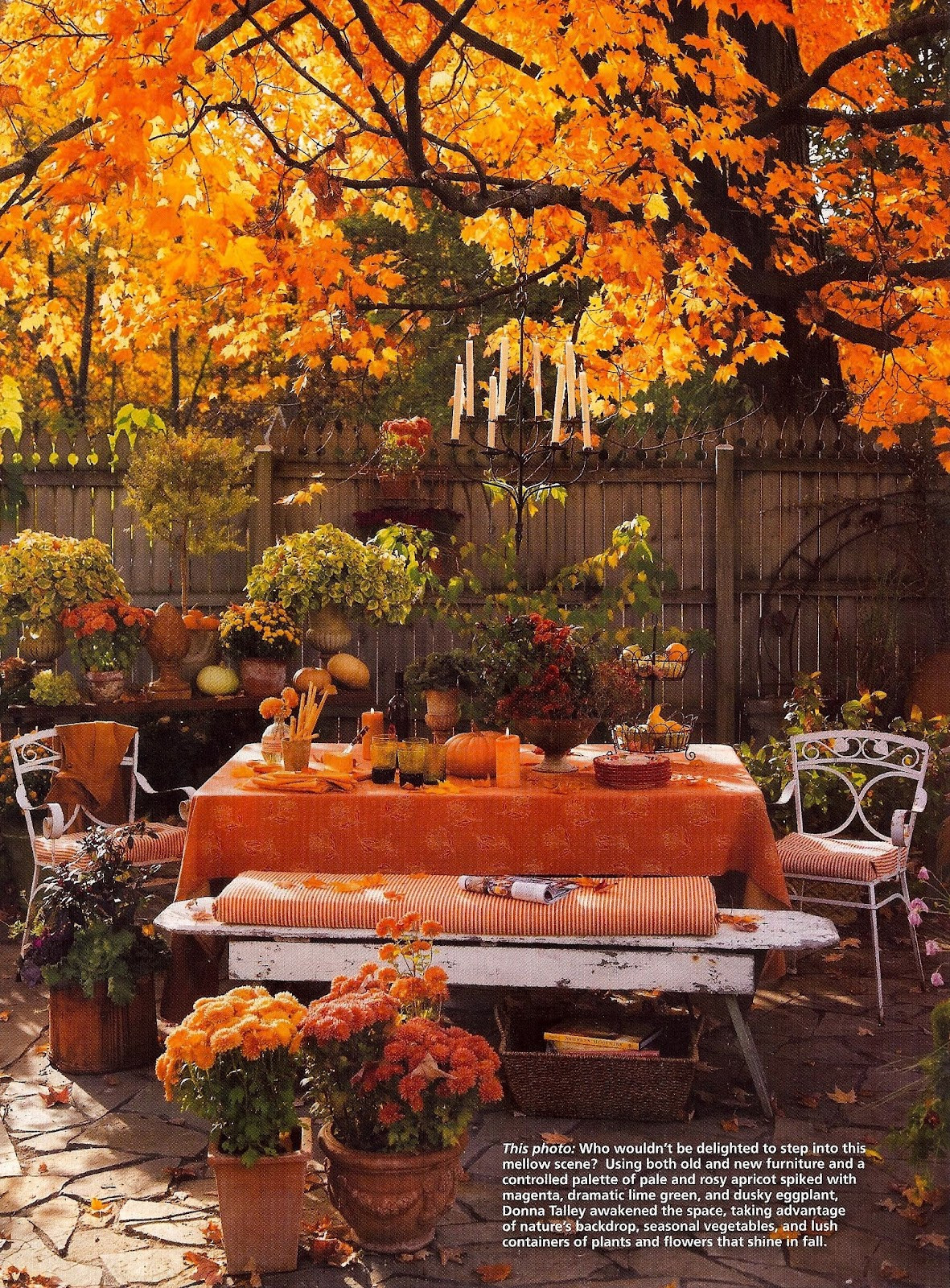 Outside Fall Decor Ideas
 Red Door Home Twelve Questions For a Magazine Story Producer