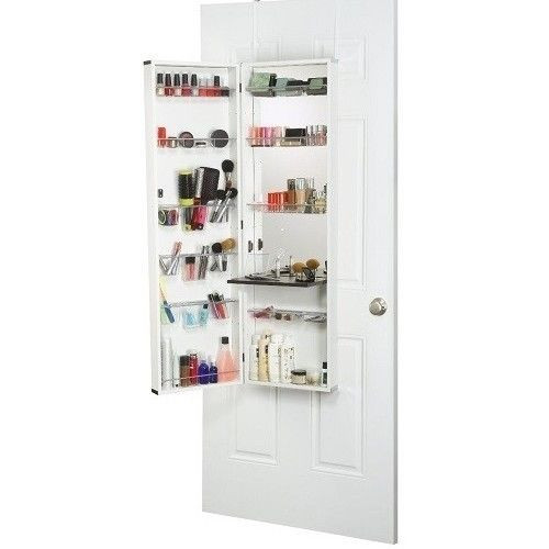 Over The Door Bathroom Storage
 Over the Door Mirror Make Up Cosmetic Medicine Cabinet