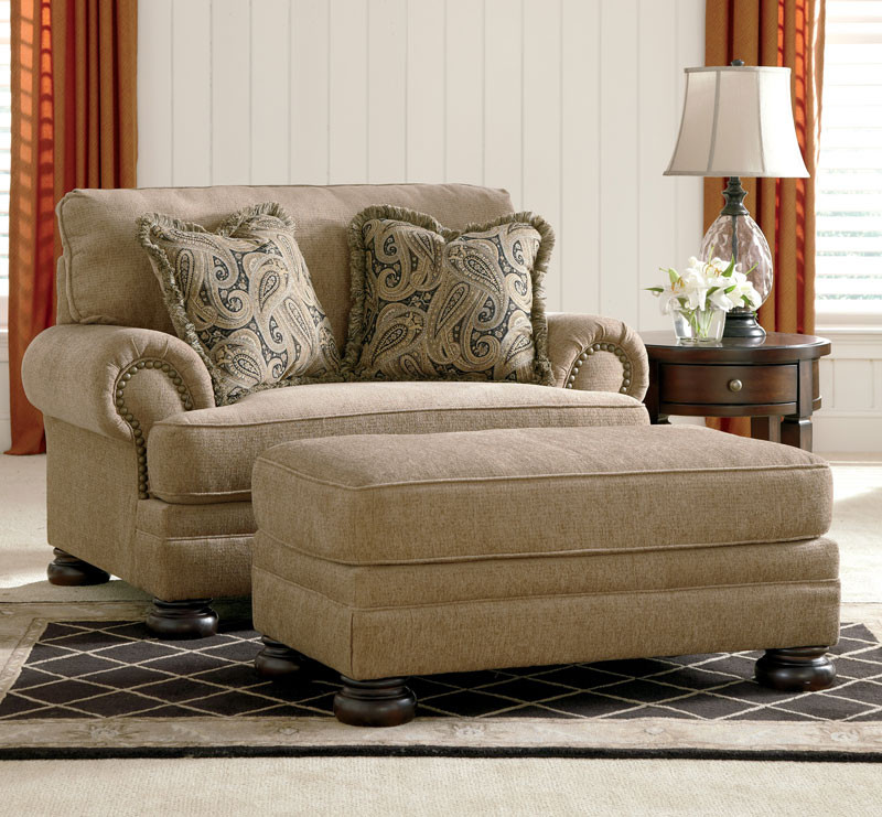 Oversized Chair For Living Room
 JOYCE TRADITIONAL TAN OVERSIZED CHENILLE SOFA COUCH SET