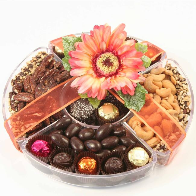 Passover Gift
 Passover 5 Section Lucite Gift Tray • Kosher for Passover