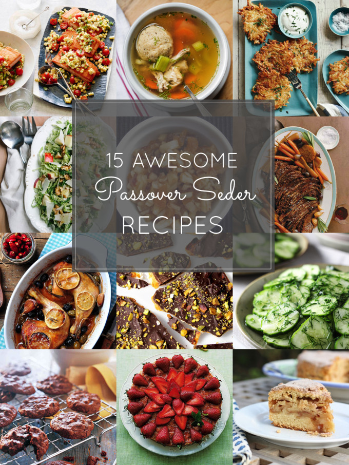 Passover Meal Food
 15 Favorite Passover Seder Recipes