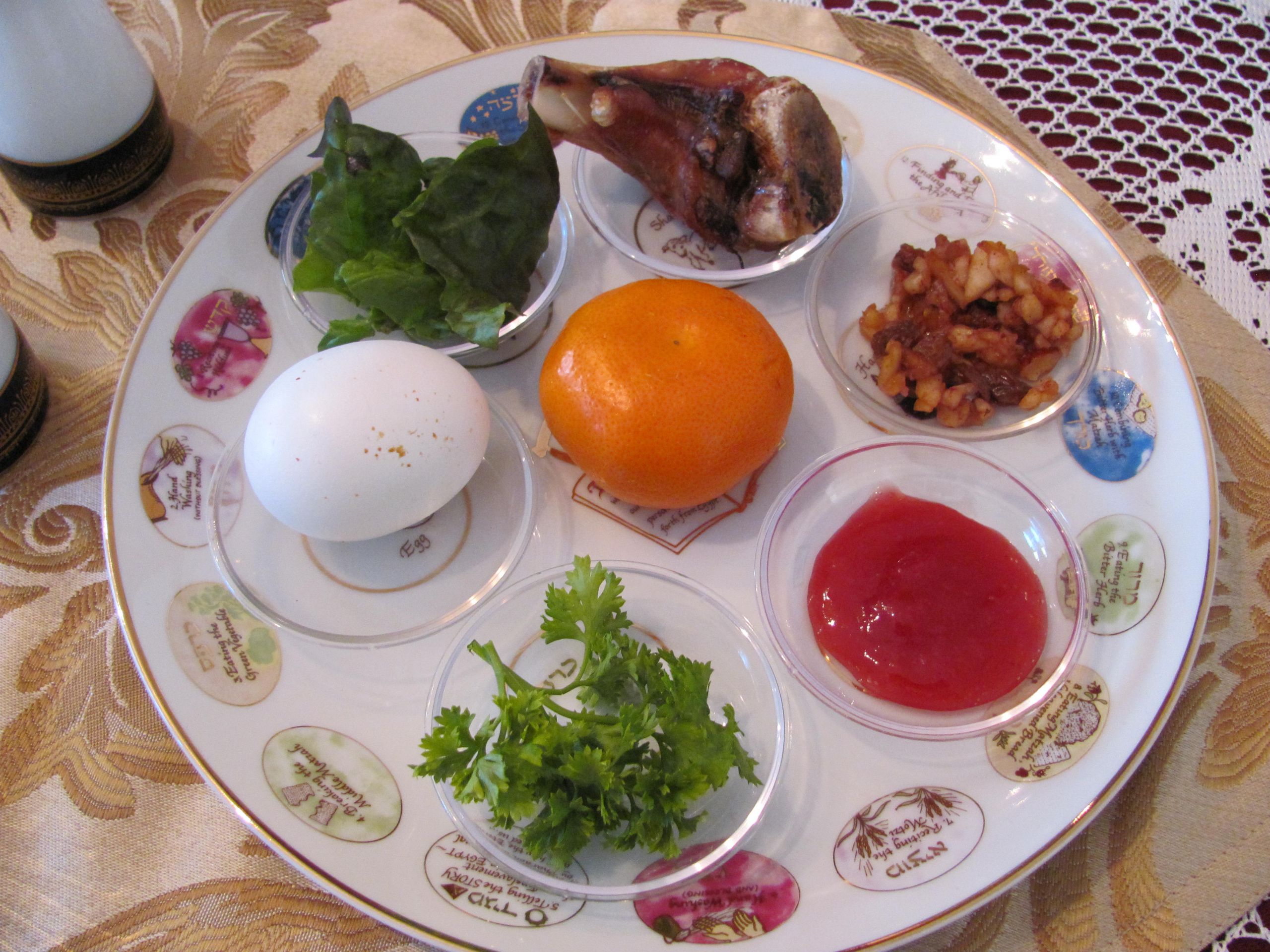 Passover Meal Food
 Passover Seder Prayers and The Meaning of the Seder Foods