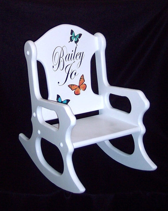 Personalized Kids Rocking Chair
 Personalized Kids Gift Toddler Rocking chair with by