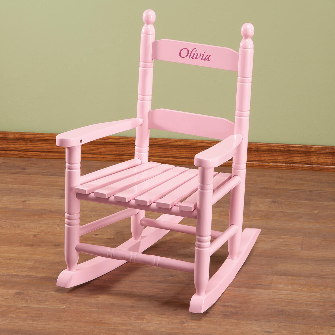Personalized Kids Rocking Chair
 Personalized Pink Children s Rocker Children s Rocking