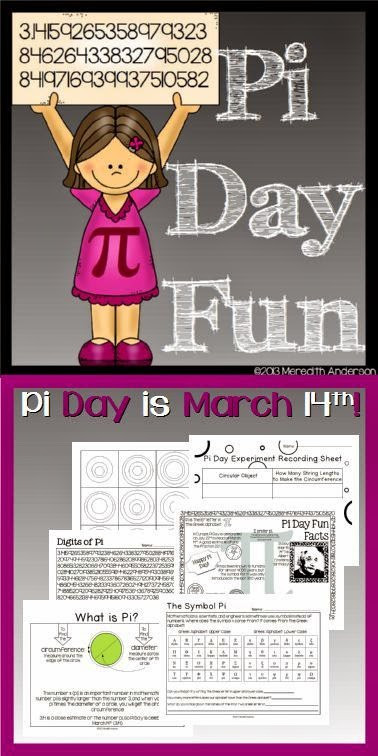 Pi Day Activities For Elementary School
 Some of the Best Things in Life are Mistakes Celebrate Pi