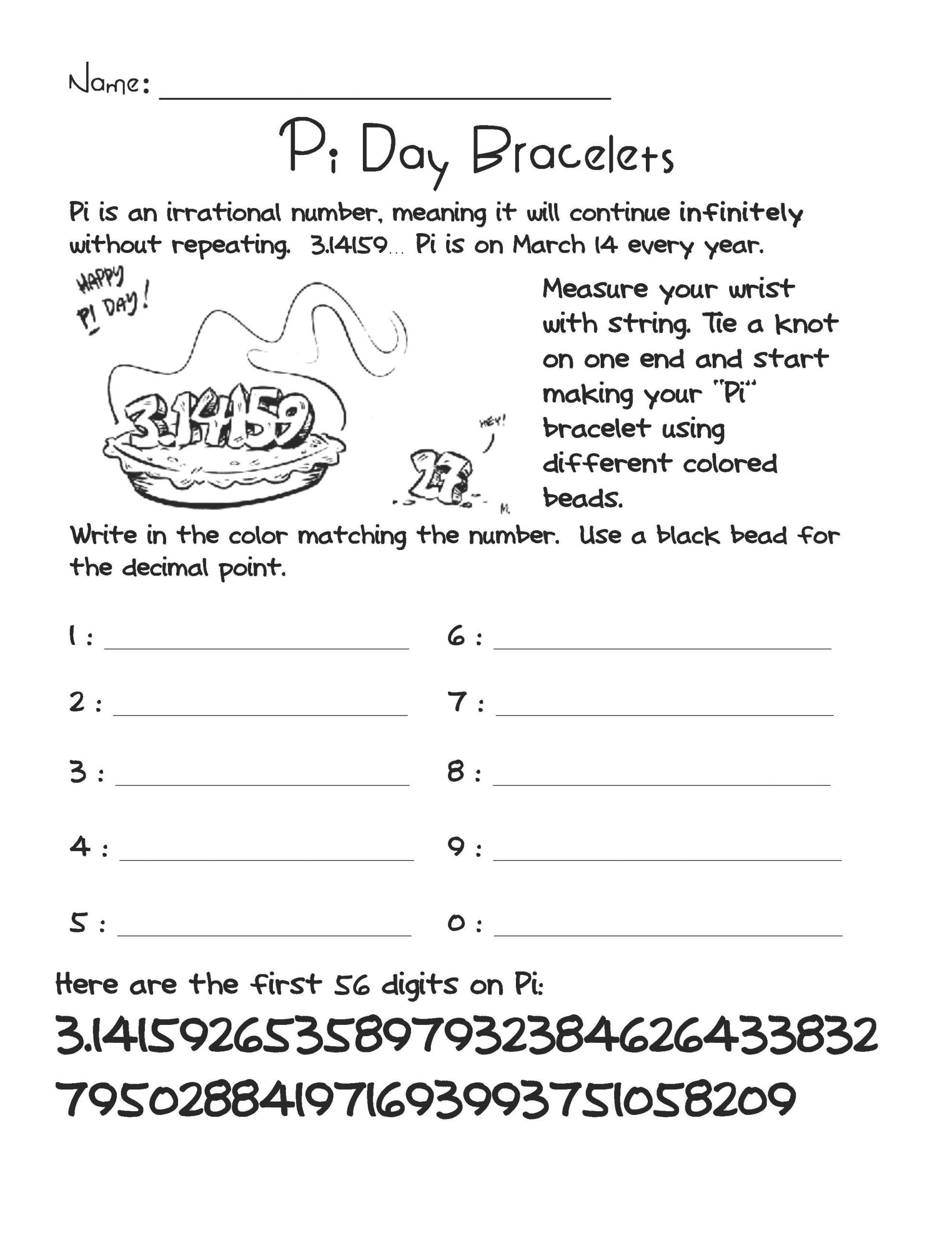 Pi Day Activities For Elementary School
 Pi Day Fun – mavenofmath