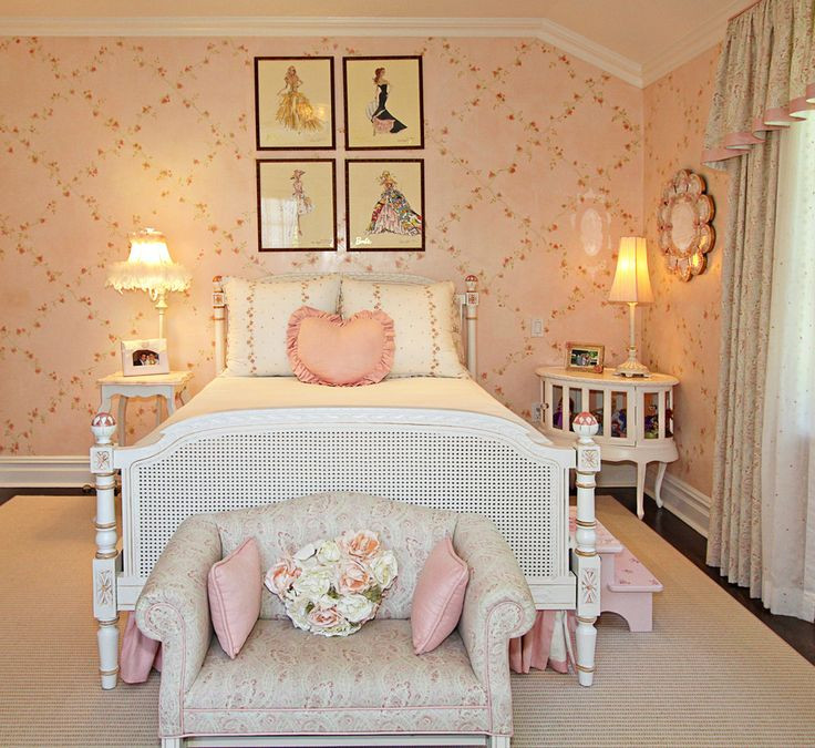 Pink Shabby Chic Bedroom
 beautiful girls bedrooms Kids Shabby chic with Antique