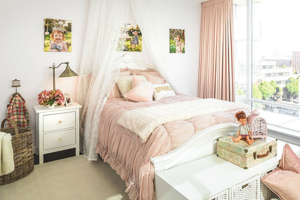 Pink Shabby Chic Bedroom
 30 Creative and Trendy Shabby Chic Kids’ Rooms