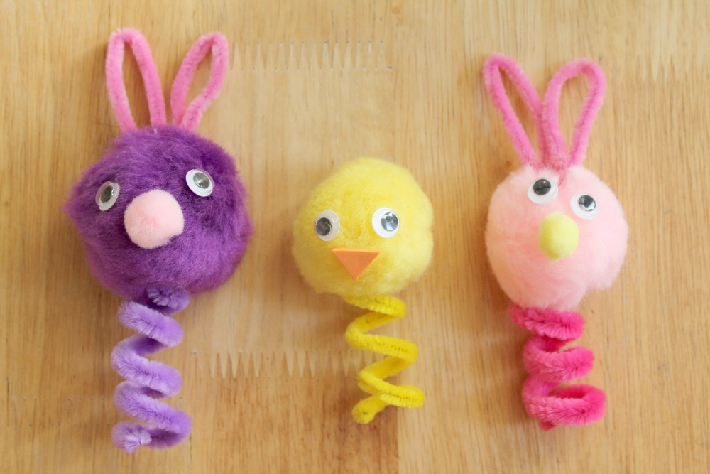 Pipe Cleaner Easter Crafts
 Easter Craft Idea Pipe Cleaner Finger Puppets