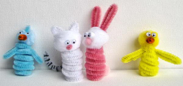 Pipe Cleaner Easter Crafts
 50 Pipe Cleaner Animals for Kids Hative