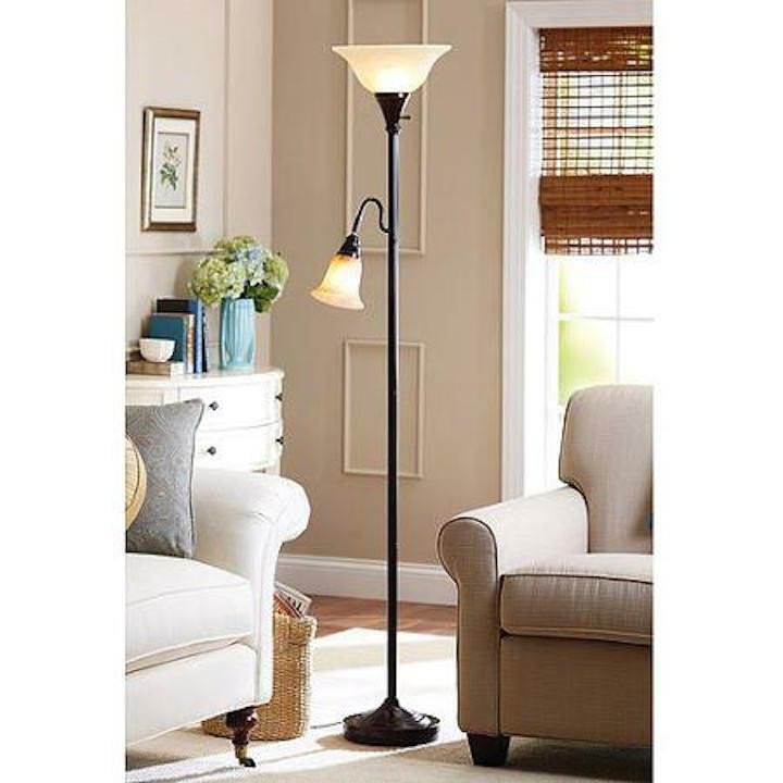 Pole Lamps For Living Room
 Better Homes and Gardens Bronze Floor Lamp bo Reading