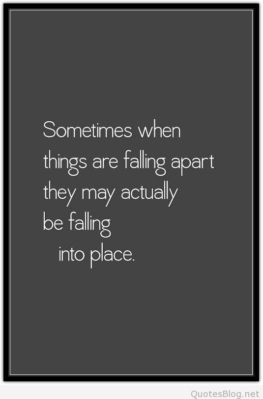 Quote Things Fall Apart
 When things fall apart quote