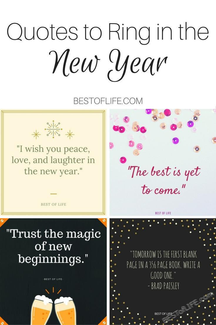 Ready For The New Year Quotes
 Best Quotes to Ring in the New Year The Best of Life