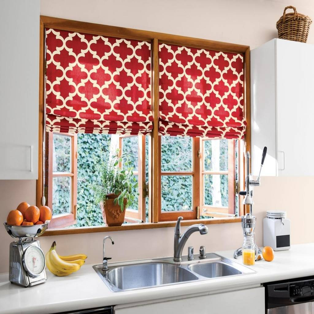 Red Kitchen Curtains
 7 Inspirational Themes For Red Kitchen Curtains Interior