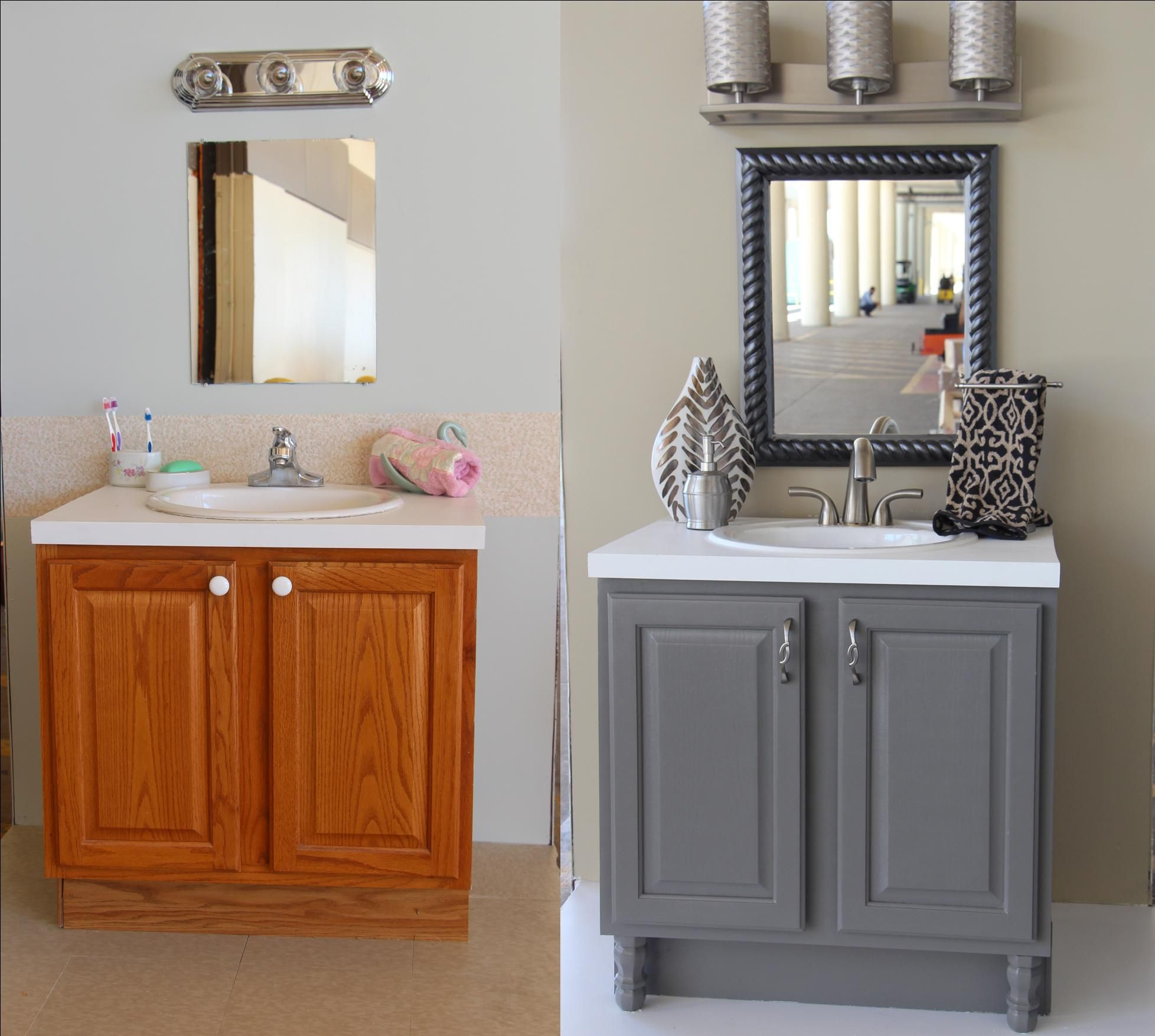 Repainting Bathroom Cabinets
 Bathroom Updates You Can Do This Weekend
