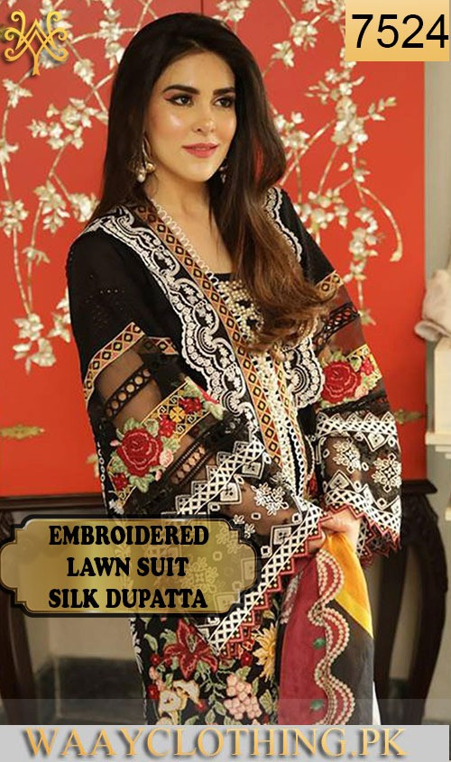 Runescape Summer Beach Party 2020
 WYED 7524 FULL EMBROIDERED DESIGNER 3PC LAWN SUIT WITH