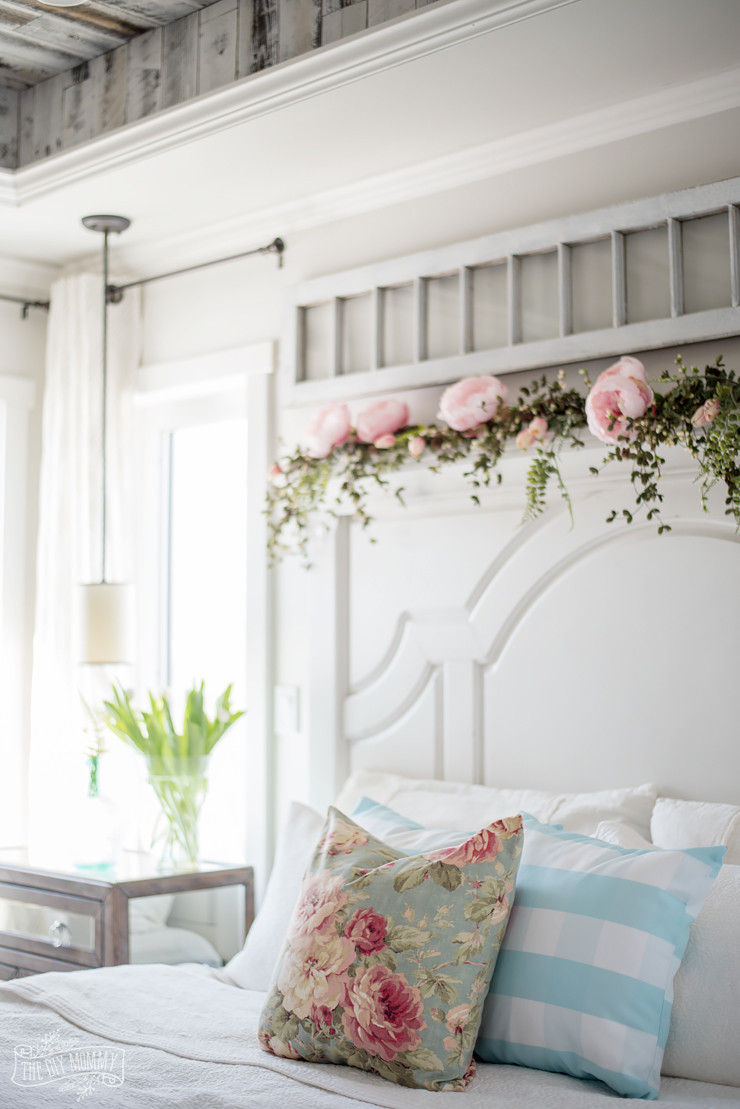 Rustic Bedroom Ideas Diy
 Rustic & Romantic Spring Bedroom Tour