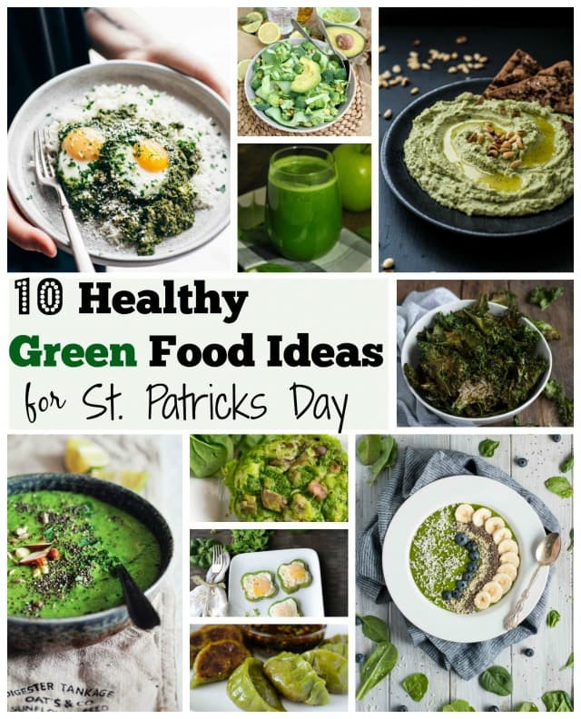 Saint Patrick's Day Food Ideas
 10 Healthy Green Food Ideas for St Patricks Day