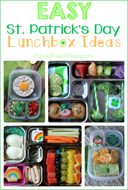 Saint Patrick's Day Food Ideas
 Easy St Patrick s Day Lunchbox Ideas Family Fresh Meals