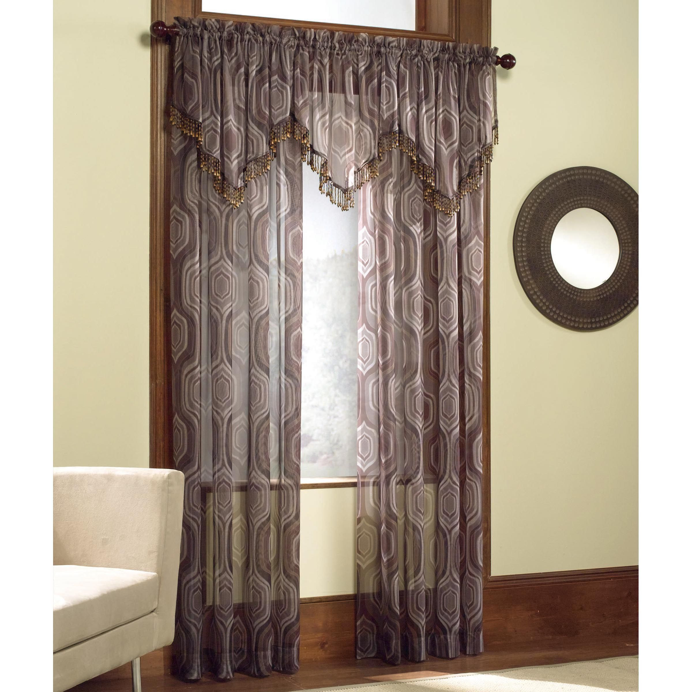Sears Curtains For Living Room
 Window Panel with Rod Pocket Embellish Your Windows at