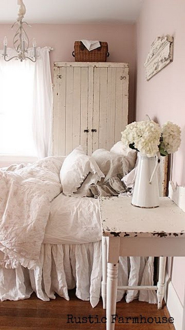 Shabby Chic Bedroom Ideas
 30 Cool Shabby Chic Bedroom Decorating Ideas For
