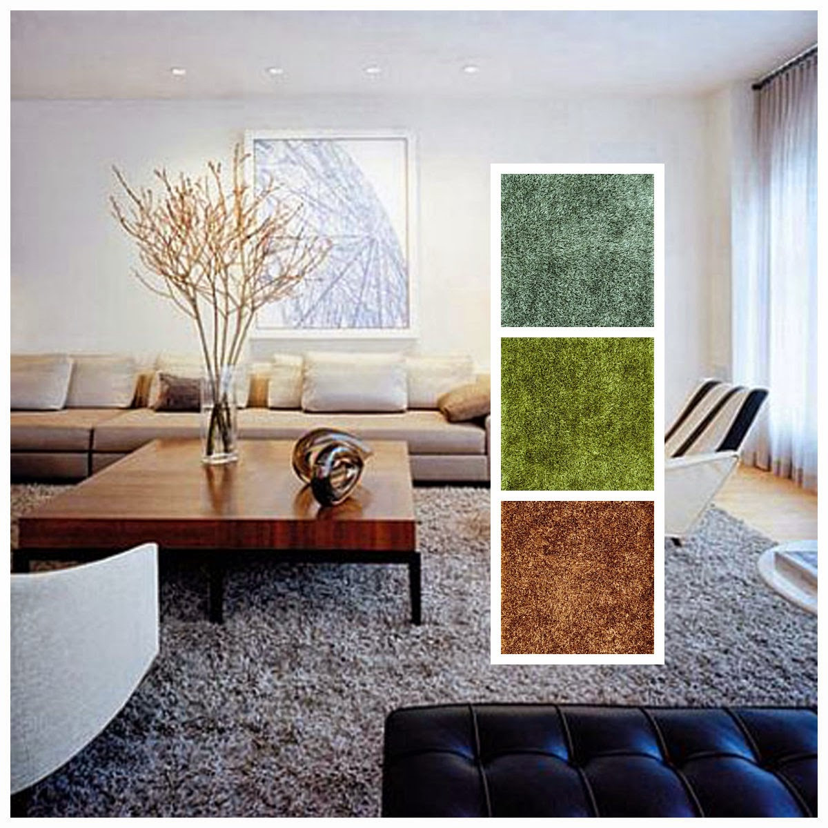 Shag Rugs For Living Room
 Interior Decor & Home Decoration Ideas with Home Fabrics