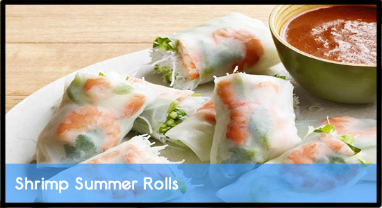 Shrimp Summer Roll Recipe
 Shrimp Summer Rolls