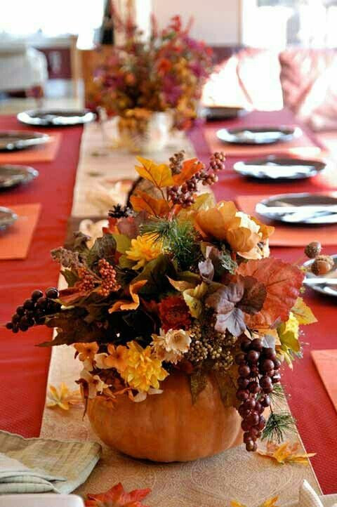 Simple Thanksgiving Table Decorations
 25 Beautiful Fall Wedding Table Decoration Ideas Style