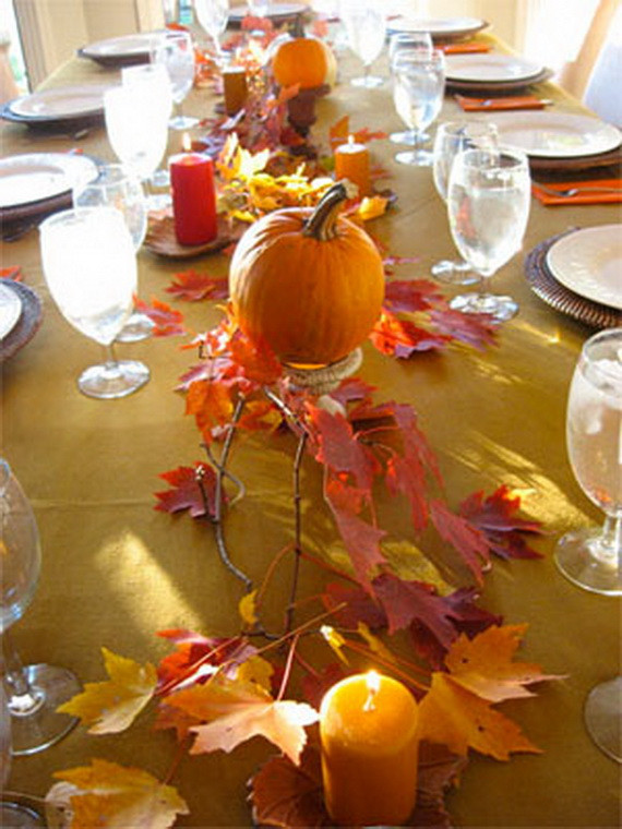 Simple Thanksgiving Table Decorations
 Easy and Elegant Thanksgiving Handmade Centerpieces