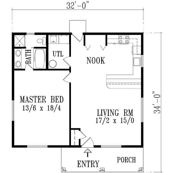 Small 1 Bedroom House Plans
 Exceptional e Bedroom Home Plans 10 1 Bedroom House