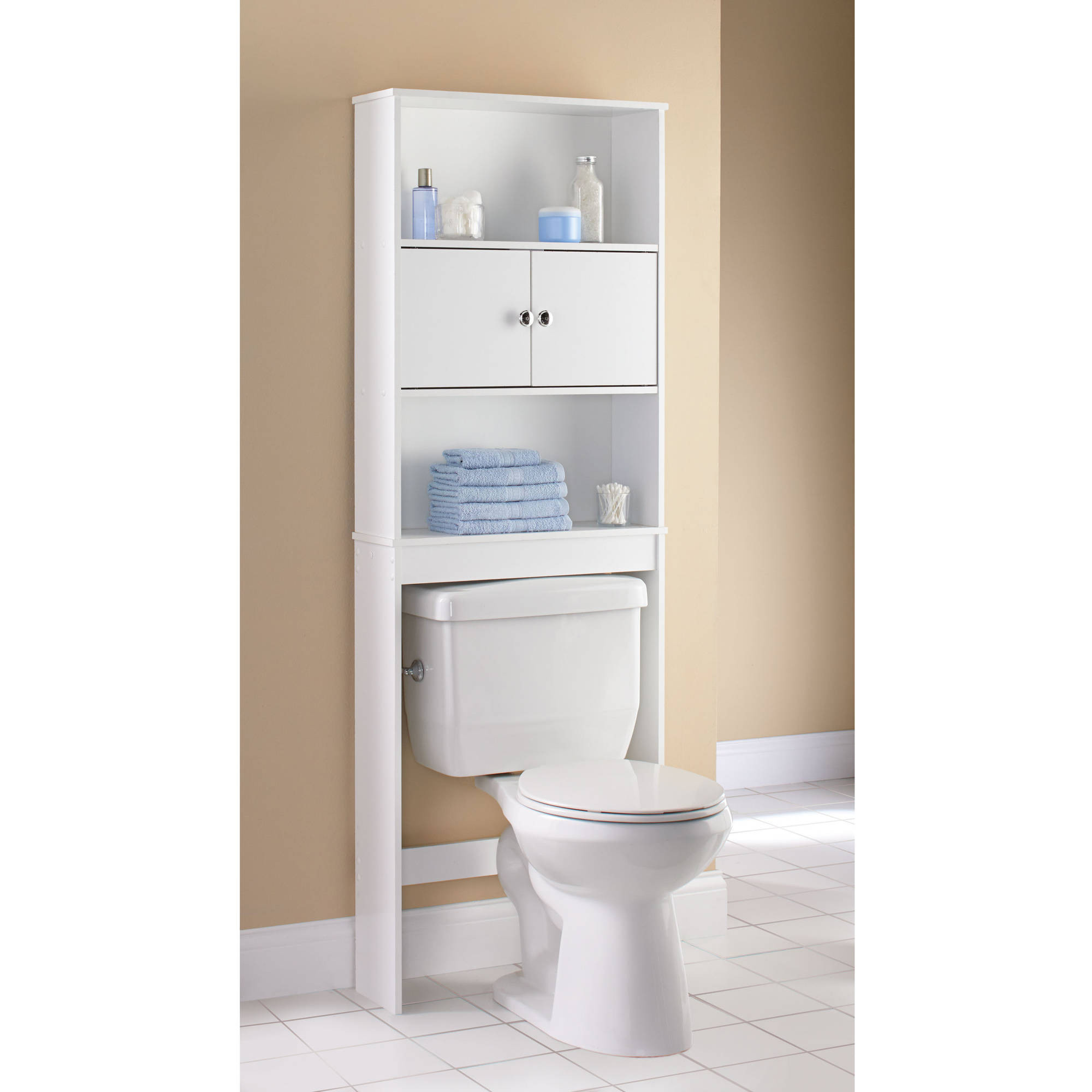 Small Bathroom Space Savers
 Mainstays Bathroom Space Saver White Walmart