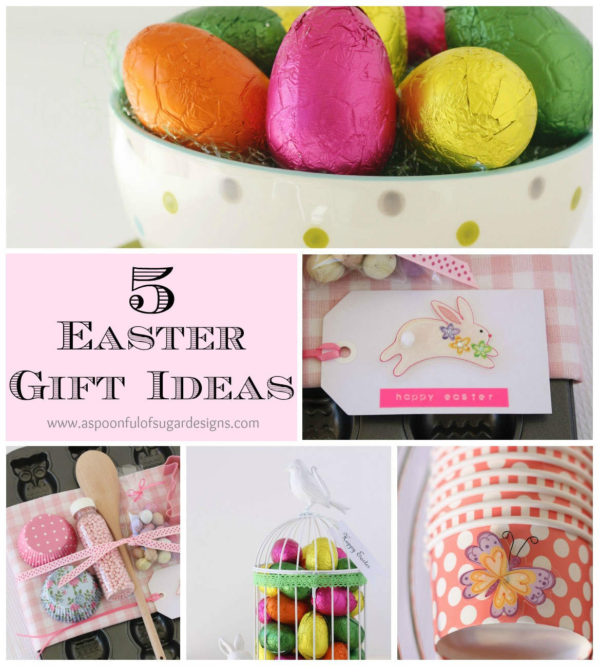 Small Easter Gifts
 Easter Gift Ideas A Spoonful of Sugar