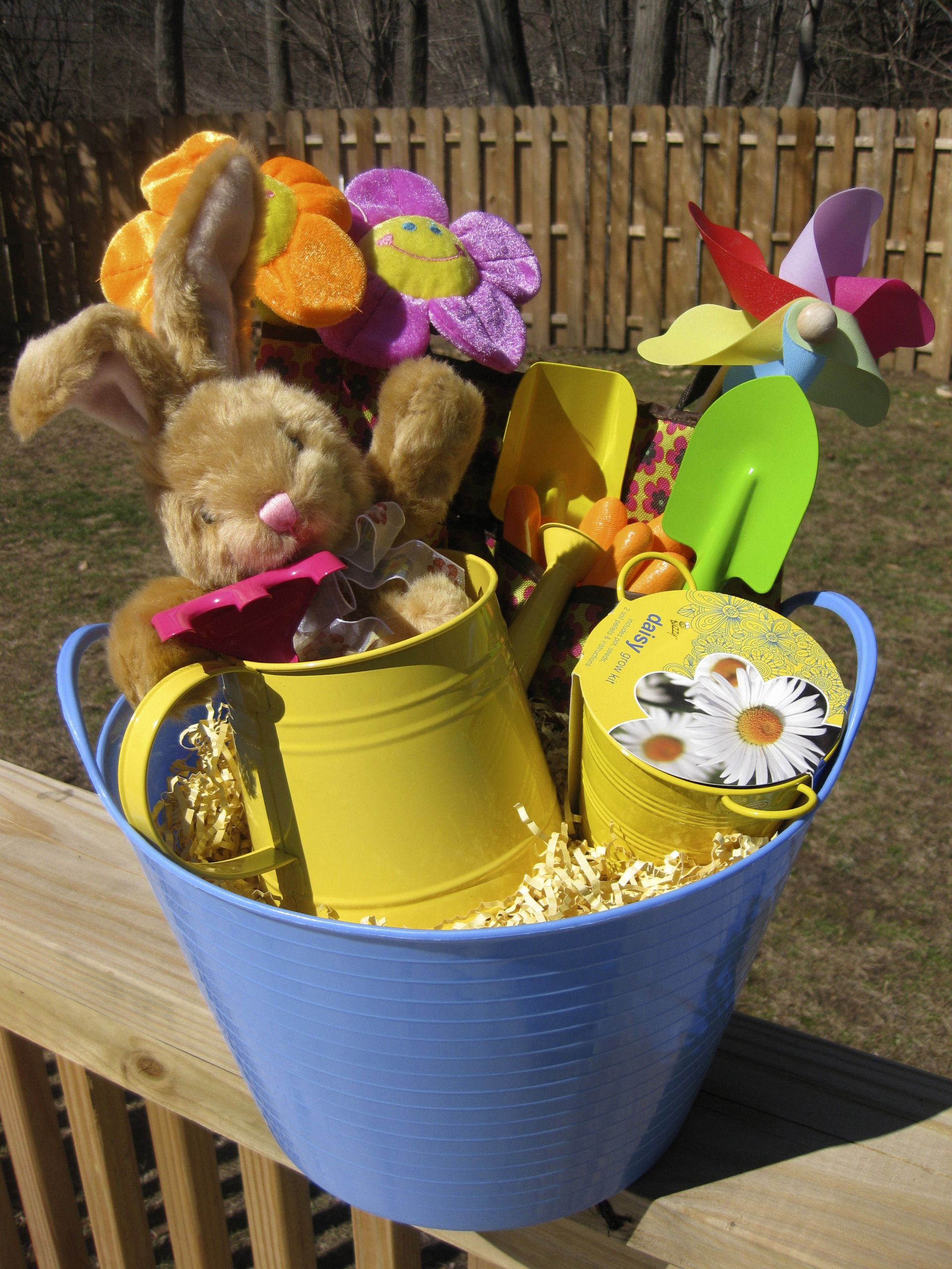 Small Easter Gifts
 Baskets without candy still fun