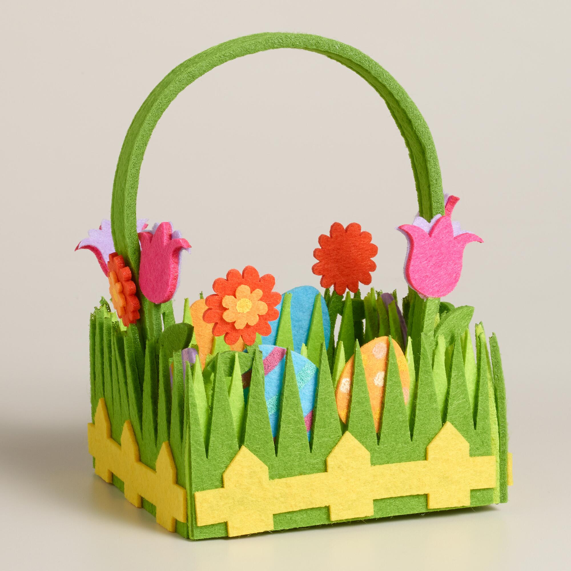 Small Easter Gifts
 Small Felt Grass Easter Basket