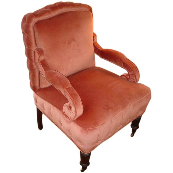 Small Upholstered Chair For Bedroom
 Small Upholstered French Bedroom Chairs at 1stdibs