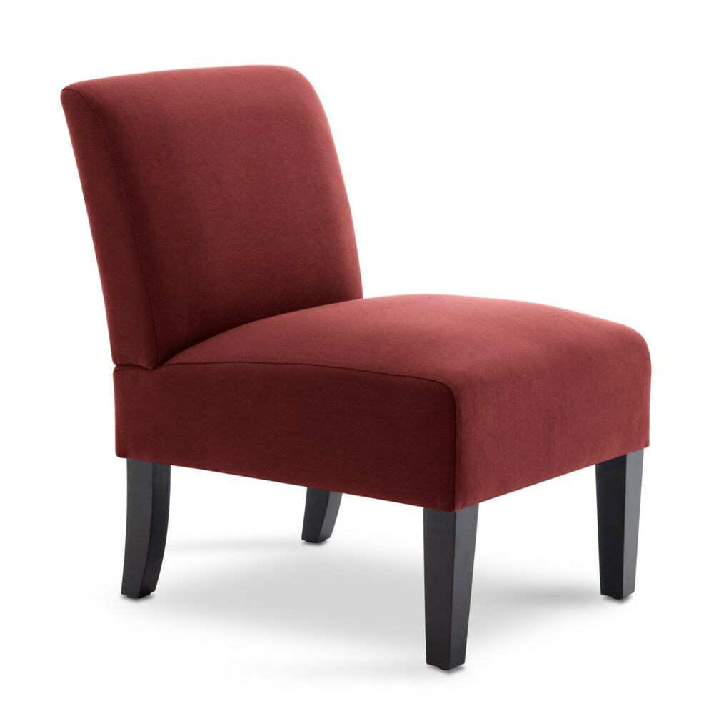 Small Upholstered Chair For Bedroom
 Classic Armless Accent Slipper Chair Upholstered Living