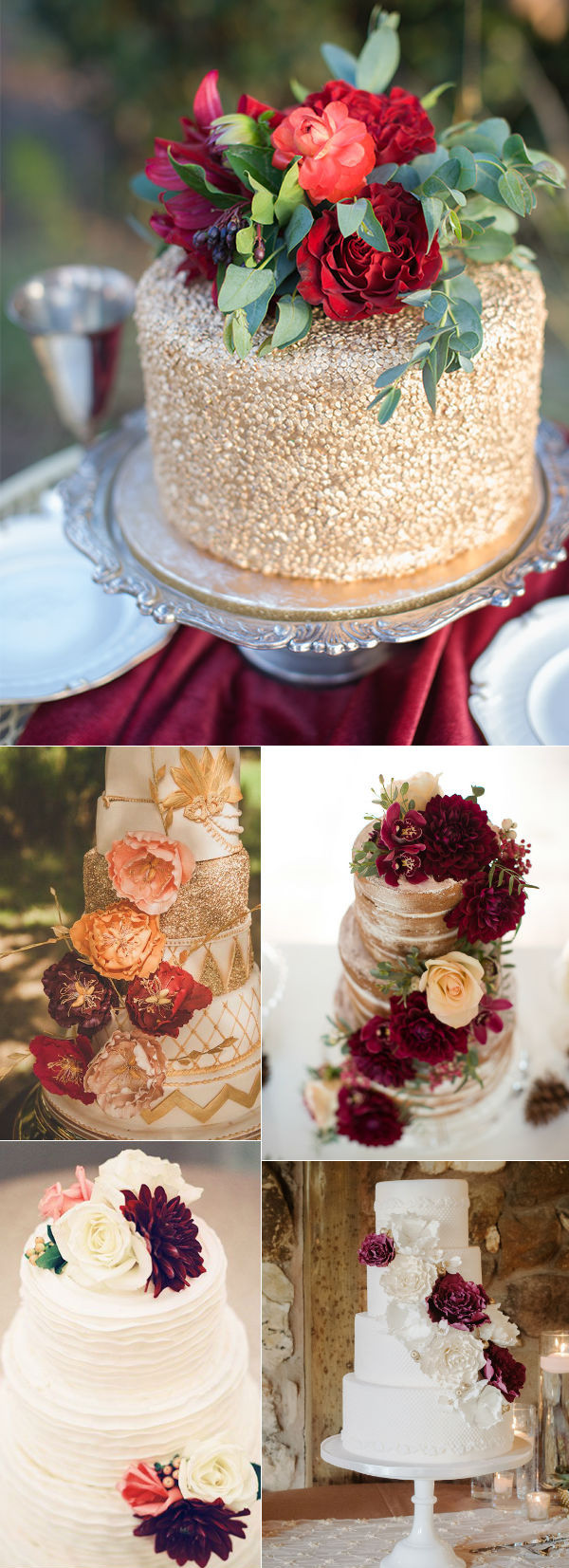 Small Wedding Ideas For Fall
 32 Amazing Wedding Cakes Perfect For Fall