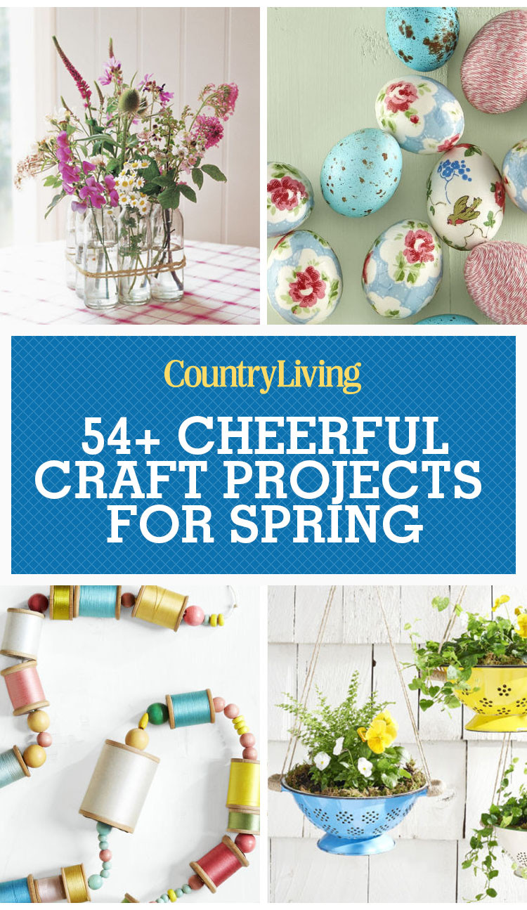 Spring Ideas Crafts
 50 Fun Spring Craft Ideas – Easy Spring Crafts and Projects