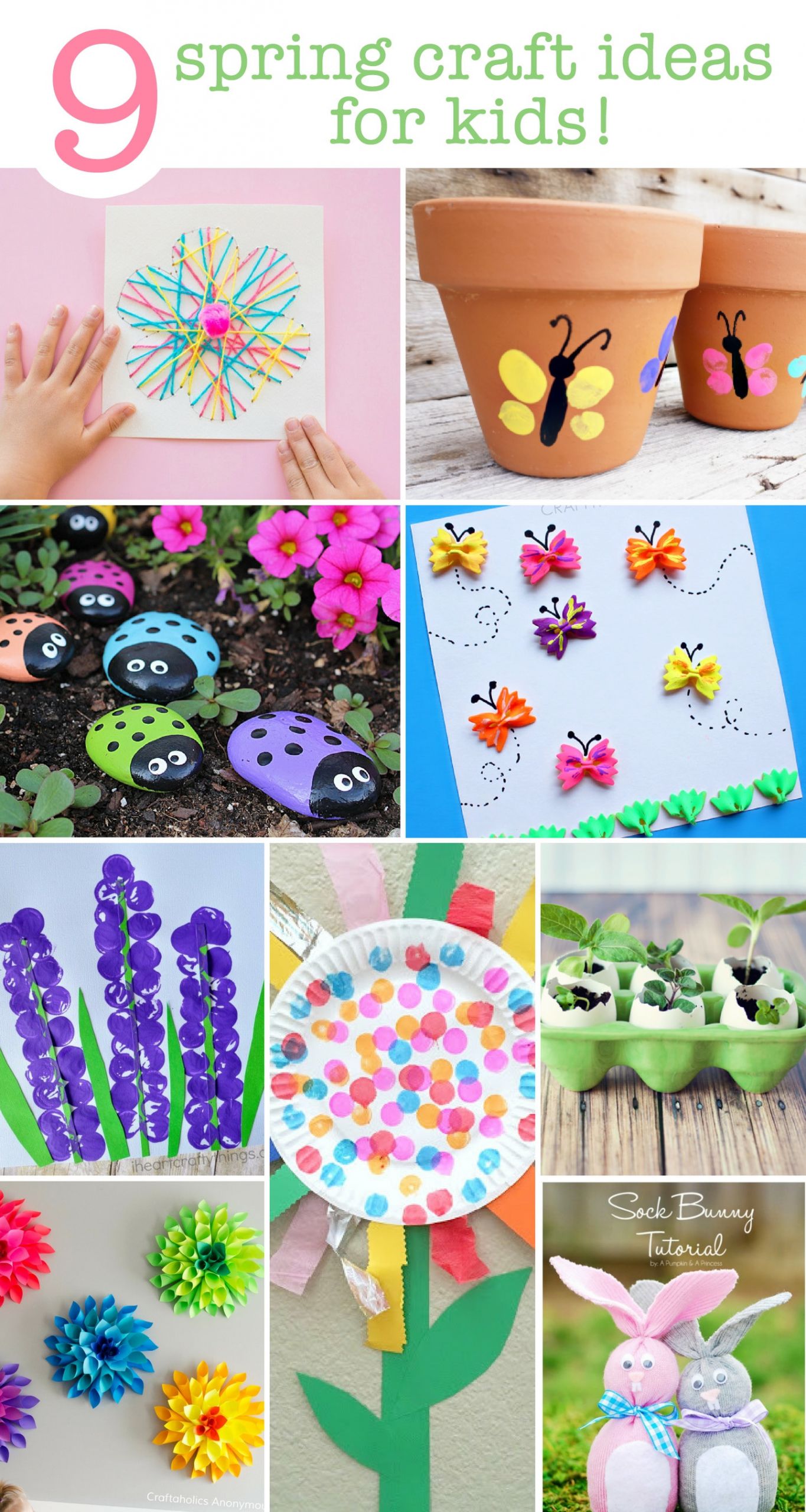 Spring Ideas Crafts
 9 Spring Craft Ideas For The Kids