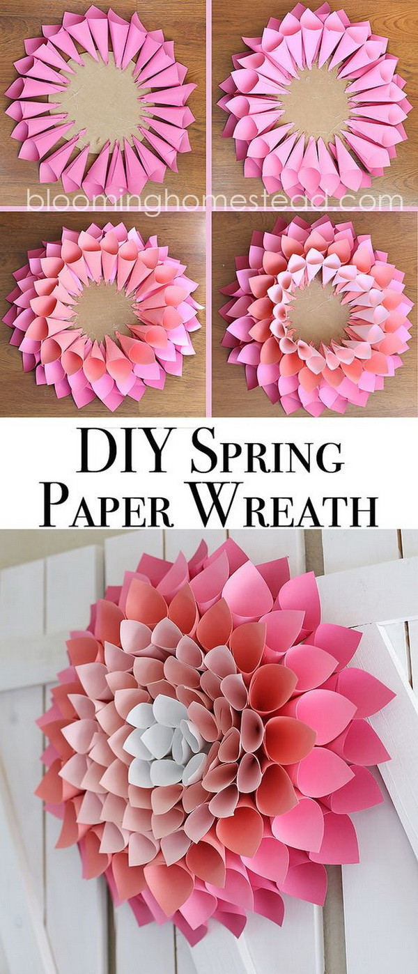 Spring Ideas Diy
 Easy DIY Spring Decoration Ideas Listing More