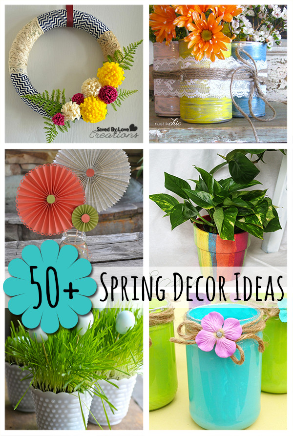Spring Ideas Diy
 Over 50 Stunning Spring Decor Ideas