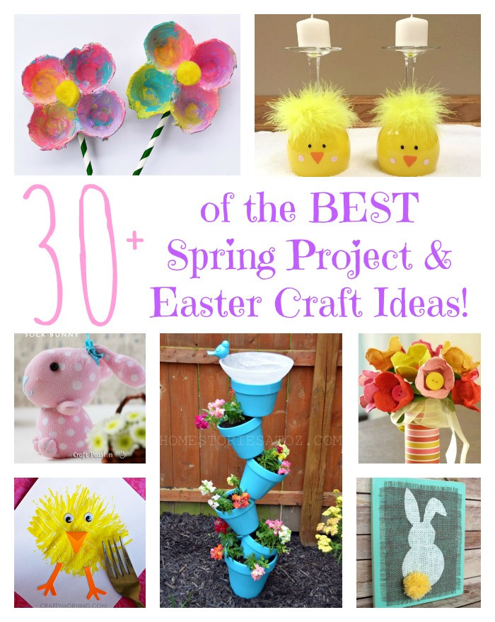 Spring Ideas Diy
 The Best DIY Spring Project & Easter Craft Ideas