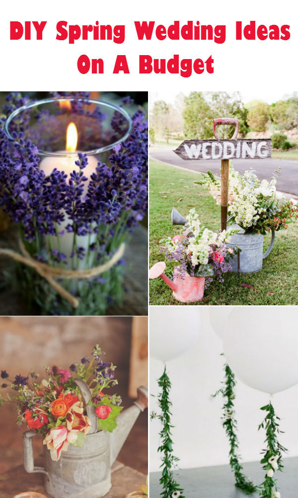 Spring Ideas Diy
 20 Creative DIY Wedding Ideas For 2016 Spring