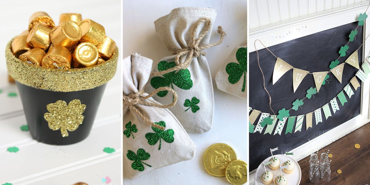 St Patrick's Day Craft Ideas For Adults
 24 Easy St Patrick s Day Crafts for Adults and Kids Fun